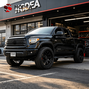 Rines Beadlock Todoterreno HODEA de 15-24 Pulgadas, Rines de Aleación en Negro Brillante, 4x4 SUV/Pickup, PCD/ET Personalizados Disponibles - Product Image 6