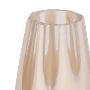 Vaso alto in vetro sagomato per soggiorno, decorazione per la casa, vaso moderno per fiori da tavolo, camera da letto, ufficio, decorativo - Product Image 4