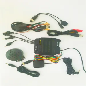 Plastic Housing OEM Automotive Front and Rear Parking Sensors Digital LED Display 4 Sensors for car