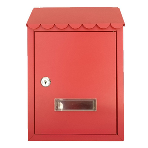 Caja <span class=keywords><strong>de</strong></span> hierro montada en la pared para exteriores 313, buzón colgante <span class=keywords><strong>de</strong></span> pared, almacenamiento <span class=keywords><strong>de</strong></span> quejas, buzón <span class=keywords><strong>de</strong></span> hierro duradero para uso comercial residencial - Product Image 5