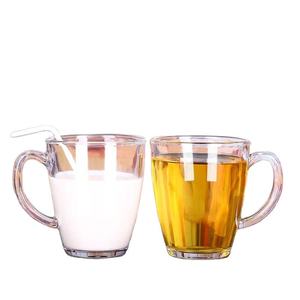 Tazza in Vetro Ecologica Trasparente da 200ml e 285ml con Manico per Caffè, Tè e <span class=keywords><strong>Acqua</strong></span> - Product Image 3