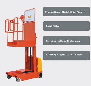 2.7m〜6.5mミニ建材リフティングマシン倉庫マンオーダーピッカーツールCE付き - Product Image 4