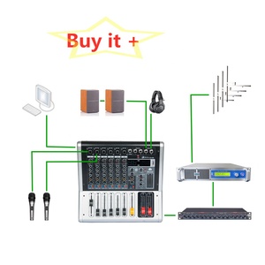 2KW स्टीरियो पूर्ण रेडियो स्टेशन पैकेज 2000W 2U एफएम ट्रांसमीटर + 4-बे एंटीना + केबल + 7 पीसी स्टूडियो उपकरण - Product Image 1