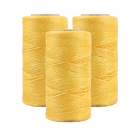 Fil de couture en polyester ciré plat de 0.8mm pour la couture de chaussures