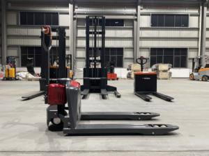 WELIFT EPT15C CE Certified 1.5T 24V 20Ah Lithium-Ion Battery Hydraulic Side Shifter Polyurethane Tire Pallet Jack New Electric - Product Image 5