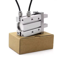Mini MHZ2 Pneumatic Robot Gripper Finger Cylinder Baru 6D 10D 16D 20D 25D 32D 40-S Air Claw Bahan Baja Komponen Bantalan Inti