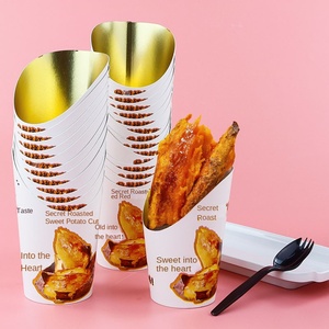 Contenitori Monouso in Carta Ecologica per Patatine Fritte, Snack per Bambini, Pizza, Sandwich, Biscotti - Product Image 4