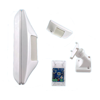 Détecteur d'intrusion filaire double PIR à détection de mouvement et immunité aux animaux de compagnie ROISCOK RK410PT RK410RT pour intérieur