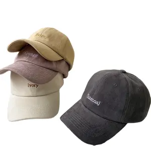Custom style curved baseball Custom embroidery logo dad hat mens cap women 100%cotton baseball cap unstructured adult sport cap