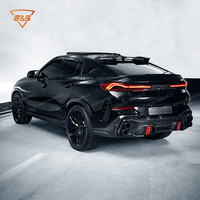 Kit de Conversión de Estilo LD para BMW X6 G06 X6M 2018-2023, Paquete Exterior de Fibra de Carbono LD para Automóvil