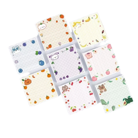 Bloc-notes personnalisé avec monogramme, papier aquarelle, 50 feuilles par bloc, bloc-notes carré unique avec votre nom et votre logo