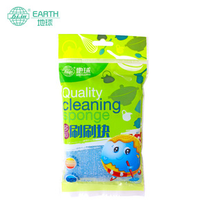 Earth Brand Dishwashing Sponge Pad Rectangle High Density Durable Kitchen Cleaning Non Deforming Grease Remover - Product Image 5