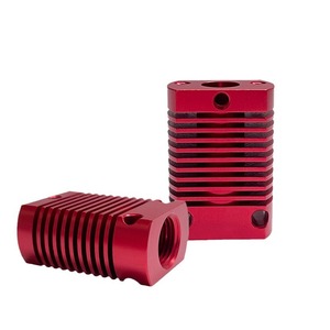 Disipador de calor para impresora 3D Hintonda, accesorio de refrigeración rojo de aleación de aluminio Cr10 Ender3 - Product Image 1