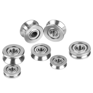 Roulements de guidage à gorge en U SeYoo UV83ZZ UV624ZZ U694ZZ V623ZZ avec joints intégrés pour machines de guidage et de tirage de fils - Product Image 2