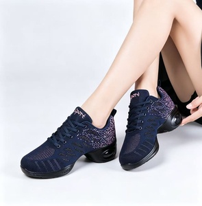 Chaussures <span class=keywords><strong>de</strong></span> <span class=keywords><strong>danse</strong></span> Jazz <span class=keywords><strong>Samba</strong></span> en tissu Mesh Fly, légères et souples, pour la marche, la course et la <span class=keywords><strong>danse</strong></span>, pour femmes - Product Image 2