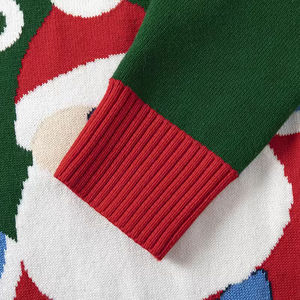 เสื้อกันหนาวเด็กขายส่ง ถักนิตติ้ง MOQ ต่ำ พร้อมส่ง สำหรับเทศกาลวันหยุด เด็กชาย เด็กหญิง เสื้อกันหนาวคริสต์มาสเด็กฤดูหนาว - Product Image 6