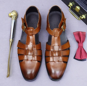 รองเท้าหนังพื้นหนานุ่ม ทำจากหนังวัวชั้นแรก ระบายอากาศได้ดี ป้องกันกลิ่น รองเท้าธุรกิจ ทนทานต่อการสึกหรอ รองเท้าหนังทันสมัย - Product Image 3