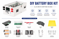 Pack de batteries LiFePO4 DIY testé par Marko, 51.2V 280Ah 300Ah 314Ah 16kWh, pour stockage d'énergie domestique, boîtier de batterie DIY pour système solaire hors réseau