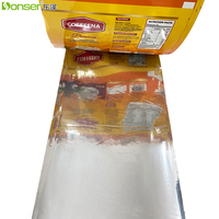 Film en rouleau personnalisé pour emballage de café, vente en gros, sacs en plastique recyclables anti-odeur pour emballage de café