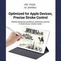 Stylet iPad à charge rapide avec affichage LED de la batterie, en aluminium de qualité aéronautique, pour dessin professionnel, personnalisation du logo et couleur (ODM)