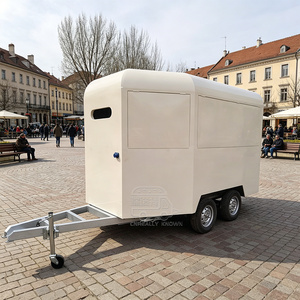 <b>Towable</b> Mobile Oem Ice Cream Trailer Catering Cart Custom Size Stainless Steel Concession Food Truck With Full Kitchen - Product Image 3