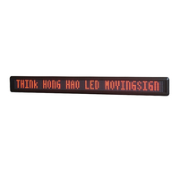 [hong Hao] Pantalla LED Matrix P7 62 Programable, Letrero Móvil de Información LED, Tablero de Mensajes Publicitarios, Programa Digital