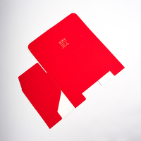Boîte d'expédition en carton ondulé kraft recyclé écologique, impression quadri couleur personnalisée recto-verso avec dorure à chaud, design pliable