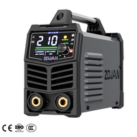 Soudeuse à arc MMA antiadhésive ZOJAN IGBT 4,8KW/9KW 20-140A 110/220V IP21S Nouveau cycle de travail 60% Garantie 1 an