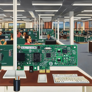 Intel 9301ct Máy tính để bàn nội bộ Gigabit thẻ 1GB <span class=keywords><strong>PCI</strong></span>-E duy nhất Cổng Ethernet Adapter RJ45 có dây <span class=keywords><strong>PCI</strong></span> <span class=keywords><strong>Express</strong></span> X1 12 tháng cổ PoE - Product Image 1