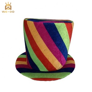 Mũ Rộng Vành Mềm Cao Chấm Bi Nhiều Màu, Mũ Ảo Thuật Gia Lễ Hội Chú Hề Để Biểu Diễn Sân Khấu Tiệc Tùng - Product Image 4