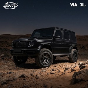 Rines de Aleación Forjados Personalizados 6061 T6, Negros con Acabado Cromado y Beadlock para <span class=keywords><strong>Mercedes</strong></span> <span class=keywords><strong>Benz</strong></span> Clase G <span class=keywords><strong>G63</strong></span> AMG - Product Image 5