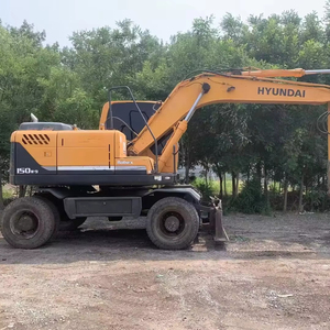 Originele Gebruikte <span class=keywords><strong>Hyundai</strong></span> <span class=keywords><strong>110</strong></span> 150 <span class=keywords><strong>110</strong></span>-7 150-7 150-<span class=keywords><strong>9</strong></span> 110vs 150vs Graafmachine Lage Prijs Te Koop Tweede Handwiel Graafmachines - Product Image 1