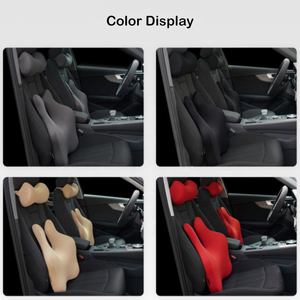 Cojín Lumbar <span class=keywords><strong>para</strong></span> Asiento de Coche y Kit de Almohada Cervical <span class=keywords><strong>para</strong></span> Coche, Espuma Viscoelástica Ergonómica <span class=keywords><strong>para</strong></span> Soporte Lumbar - Product Image 4