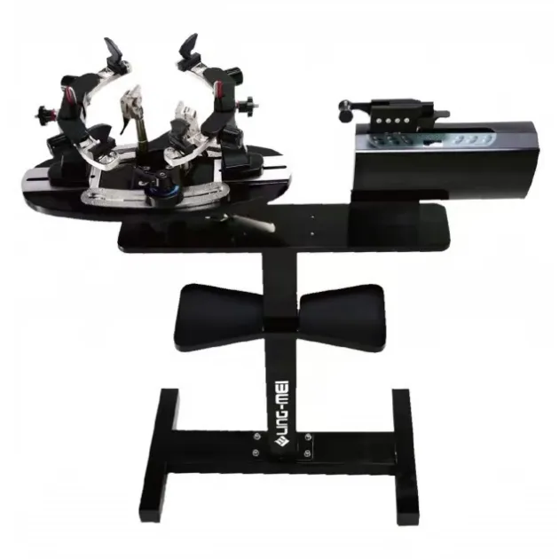 Factory Wholesale LINGMEI Electric Bench String Machine for Badminton Racket Stringing for Training