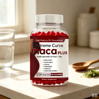 Permen Kunyah Jianweite Maca Plus untuk Peningkatan dan Pembesaran Bokong Pinggul Wanita dengan Tribulus Aguaje Fenugreek 60 Buah