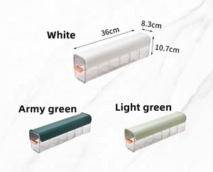 Home Tenture murale <span class=keywords><strong>tiroir</strong></span> <span class=keywords><strong>transparent</strong></span> chaussettes sous-vêtements séparateur organisateur boîte de rangement - Product Image 6