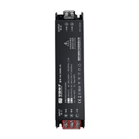 Alimentation LED intérieure HX-200BL-24V avec haute efficacité, haute fiabilité, sans scintillement pour bandes LED, transformateur de pilote LED CC