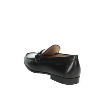 Scarpe eleganti mocassino nere 110600 da uomo suola Oxford di lusso e soletta in vera pelle per feste in ufficio o matrimonio - Product Image 2