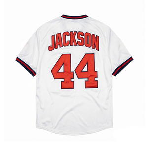 Maillots de baseball vintage pour hommes, style cousu, 29 Rod Carew, 44 Reggie Jackson, 30 <span class=keywords><strong>Nolan</strong></span> <span class=keywords><strong>Ryan</strong></span>, tailles S-3XL - Product Image 3
