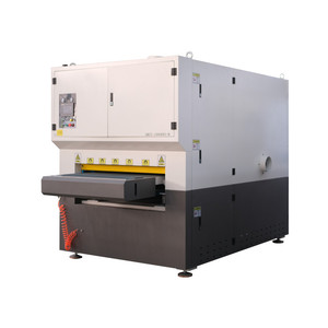 Machine automatique de débavurage de tôles avec petit convoyeur, équipement de polissage de surface et de arrondissement des bords en acier - Product Image 2