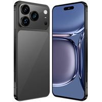 18 PRO MAX 5G Octa Core Layar HD 120Hz Bahasa Inggris Android 15 LTE 16+1TB 108MP 7.3" OLED Dual SIM Card Smartphone Bahasa Prancis/Spanyol
