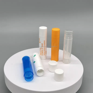 5g 15g 도매 미니 맞춤형 럭셔리 친환경 빈 립밤 튜브 화이트 립스틱 용기 - Product Image 5