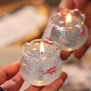 <span class=keywords><strong>Velas</strong></span> Decorativas con Forma de Pecera de Peces Dorados para Propietarios de Librerías, Decoración Literaria, Caja de Regalo, Venta al por Mayor, Recuerdo para Clientes, Exhibición de Nicho - Product Image 1