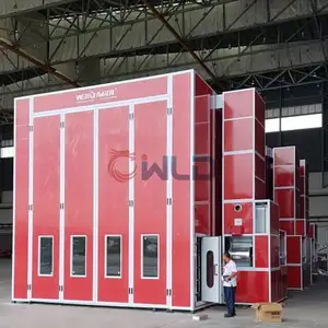 WLD car spray booth bus painting booth car painting chamber CE