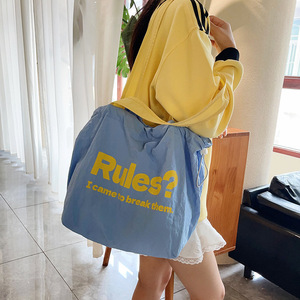 Sac à bandoulière grande capacité en polyester souple pour femme, sac fourre-tout pour le quotidien et les trajets, été 2026 - Product Image 3
