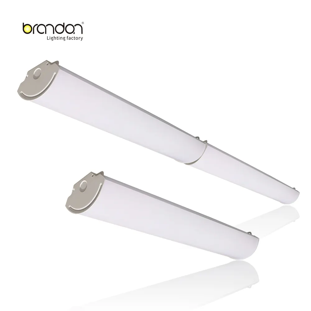 Pemasangan Suspensi Gantung 40W Lampu Neon, Tabung Led 1200 Tunggal T5/T8