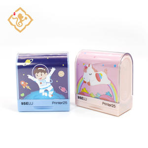 <span class=keywords><strong>Tampon</strong></span> personnalisé auto-encreur sceau grande taille d'impression en caoutchouc Sello flash Stamp pour vêtements d'enfants - Product Image 5