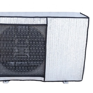 Cubierta de <span class=keywords><strong>aire</strong></span> <span class=keywords><strong>acondicionado</strong></span> cuadrada completa impermeable desmontable para unidad <span class=keywords><strong>exterior</strong></span> para escuelas piezas de sistemas HVAC película de <span class=keywords><strong>aluminio</strong></span> protector solar - Product Image 3