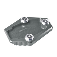 XXUN Repose-pieds de moto, plaque de support de béquille latérale pour Ducati Multistrada 10 15 Monster 795 796 821 1200 1200S Accessoires