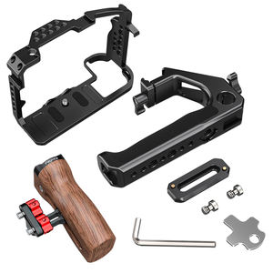 Jaula de cámara con mango superior y empuñadura lateral Kit de jaula de cámara para <span class=keywords><strong>Canon</strong></span> <span class=keywords><strong>EOS</strong></span> R5 / <span class=keywords><strong>R5C</strong></span> / R6 / R6 Mark II Accesorios - Product Image 1